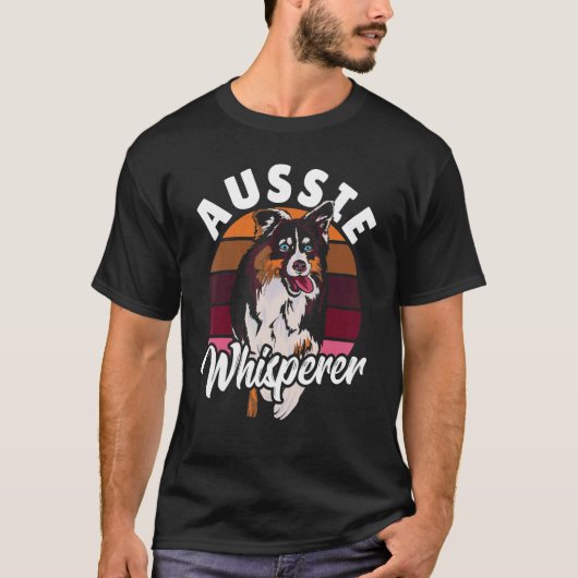 Aussie Whisperer Australian Cattle Dog 1 T-shirt (Voorkant)