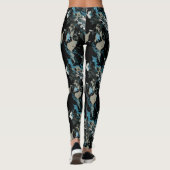 Aussie Wild Blauwgroen PatroonLeggings Leggings (Achterkant)