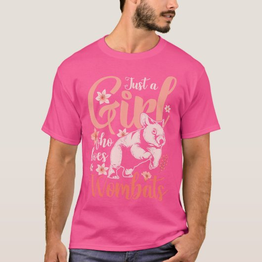 Aussie Wild Dierenvriend Vrouwen Gewoon Een Meisje T-shirt (Voorkant)