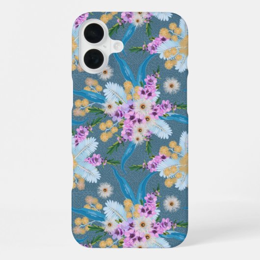 Aussie Wildflower iPhone Hoesje (Achterkant)