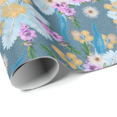 Aussie Wildflower Summer Cadeaupapier (Rol Hoek)