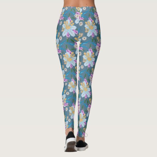 Aussie Wildflower Summer Leggings (Achterkant)