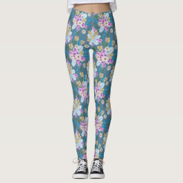 Aussie Wildflower Summer Leggings