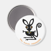 Aussie wildlife - BILBY - Marsupial - Natuur Magneet (Voorkant / Achterkant)