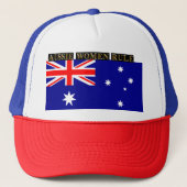 AUSSIE WOMEN RULE TRUCKER PET (Voorkant)