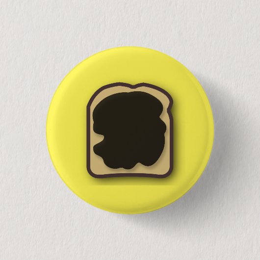 Aussie Yeast Extract on Toast Ronde Button 3,2 Cm (Voorkant)