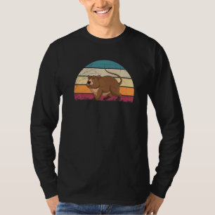 Aussie Zoo Animal Cute Retro Quokka Australië T-shirt
