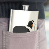 Aussie zwart tri silo flacon (Voorbeeld)
