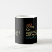 Aussiedoedle Dog Owner Coffee Lovers Quote Gift VI Koffiemok (Center)