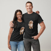 Aussiedoedle Quote mam, Aussiepoo Dad, Cute Aussie T-shirt (Unisex)