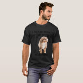 Aussiedoedle Quote mam Aussiepoo Dad Cute Aussiepo T-shirt (Voorkant volledig)