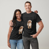 Aussiedoedle Quote mam Aussiepoo Dad Cute Aussiepo T-shirt (Unisex)