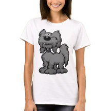 Aussiedoodle Dog Cartoon