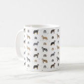 Aussiedoodle dog mix Coffee Mug Koffiemok (Voorkant links)
