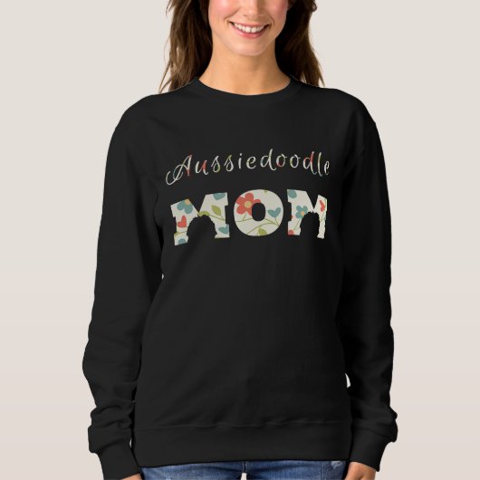 Aussiedoodle Mom Long Sleeve and for Women Trui (Voorkant)