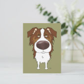 Aussies - Big Nose en Butt Briefkaart (Staand voorkant)