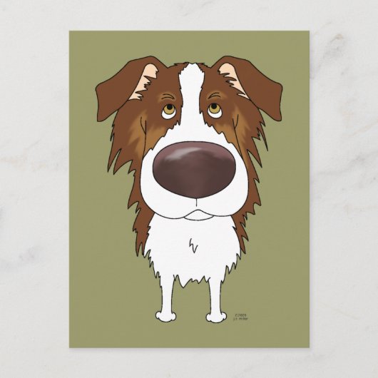 Aussies - Big Nose en Butt Briefkaart (Voorkant)