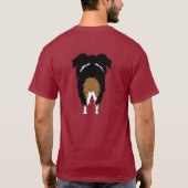 Aussies - Big Nose en Butt T-shirt (Achterkant)