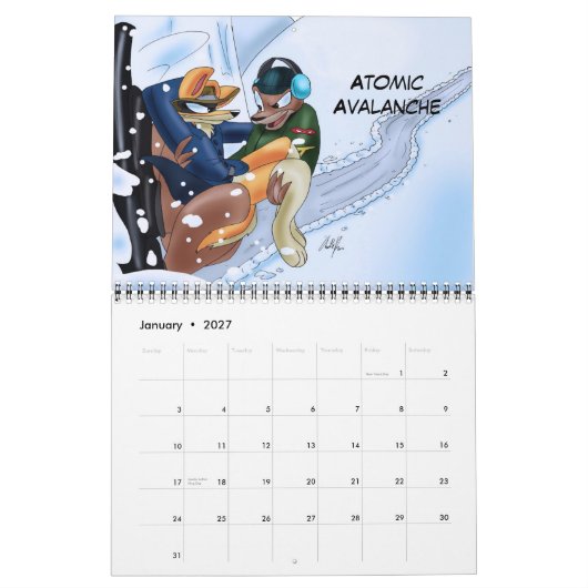 AussieTracks 2008 Agenda Kalender (Jan 2027)