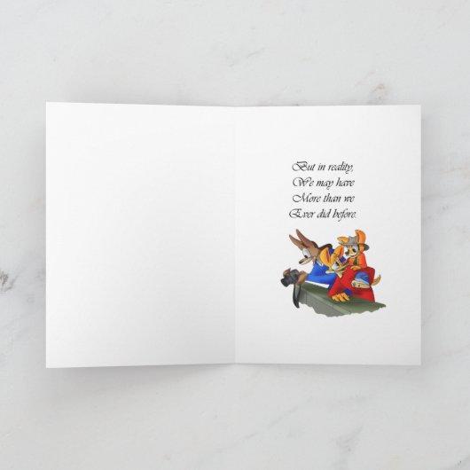 AussieTracks-bemoedigingskaart Kaart (Binnen)