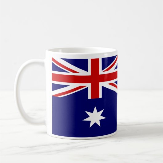 Aust Flag Koffiemok (Links)