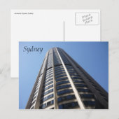 aust square sydney briefkaart (Voorkant / Achterkant)