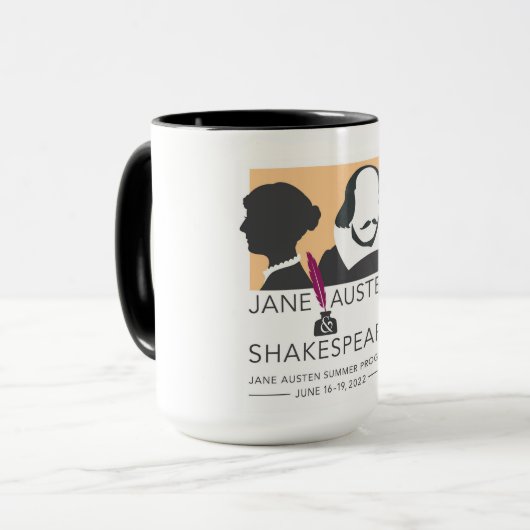 Austen and Shakespeare Mug Mok (Voorkant links)