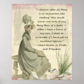 Austen Book Lovers Poster (Voorkant)
