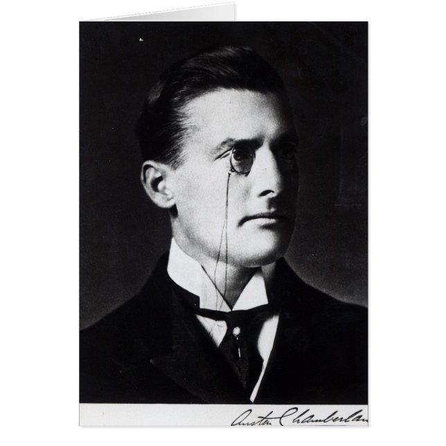 Austen Chamberlain (Voorkant)