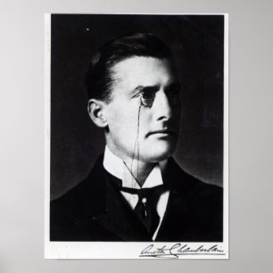 Austen Chamberlain Poster