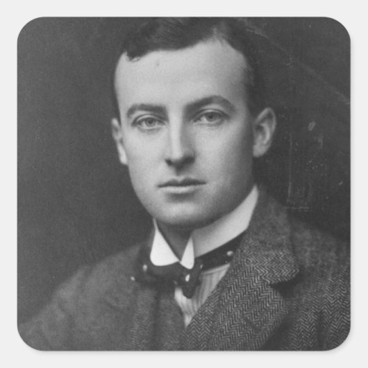 Austen Chamberlain Vierkante Sticker (Voorkant)