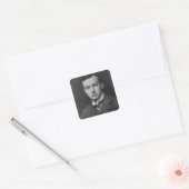Austen Chamberlain Vierkante Sticker (Envelop)