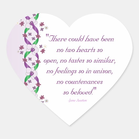 Austen Quote Stickers (Voorkant)