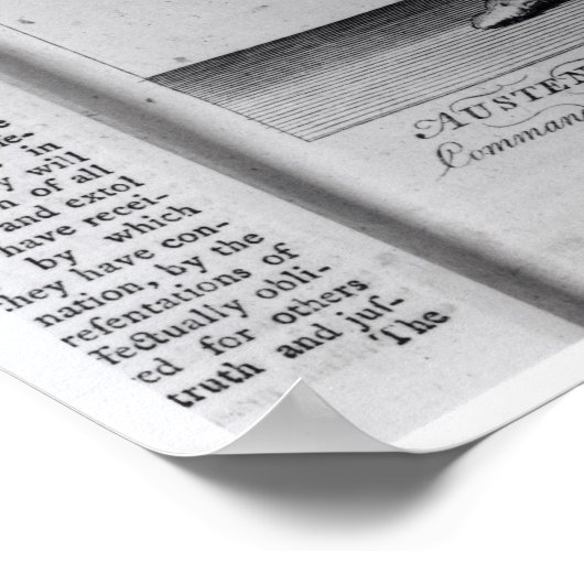 Austenaco, Great Warrior Poster (Hoek)