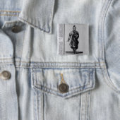 Austenaco, Great Warrior Vierkante Button 5,1 Cm (In situ)