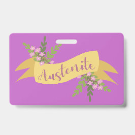 Austeniet I Badge