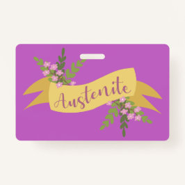 Austeniet I Badge