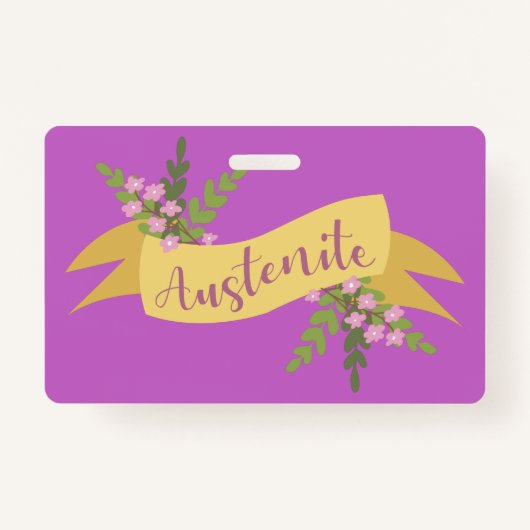Austeniet I Badge (Voorkant)