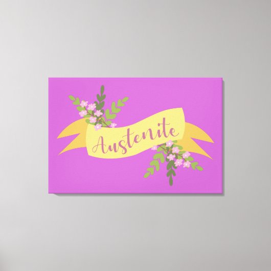 Austeniet I Canvas Afdruk (Voorkant)