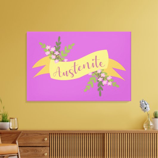 Austeniet I Canvas Afdruk (Insitu (Woonkamer))
