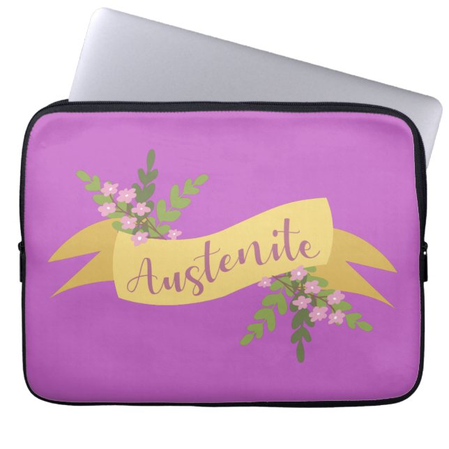 Austeniet I Laptop Sleeve (Voorkant)