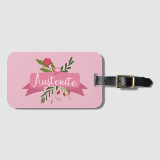 Austeniet II Bagagelabel (Voorkant (horizontaal))