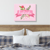 Austeniet II Canvas Afdruk (Insitu (Slaapkamer))