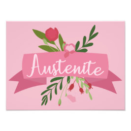 Austeniet II Foto Afdruk