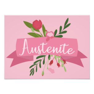 Austeniet II Foto Afdruk
