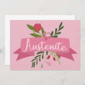 Austeniet II Kaart (Voorkant / Achterkant)