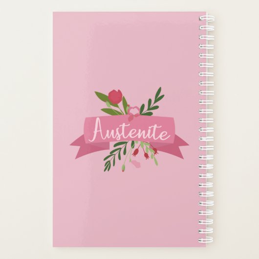 Austeniet II Planner (Achterkant)