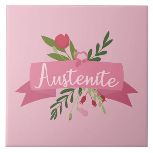 Austeniet II Tegeltje (Voorkant)