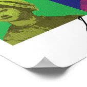 AustenPop — Jane Austen stijl Poster (Hoek)