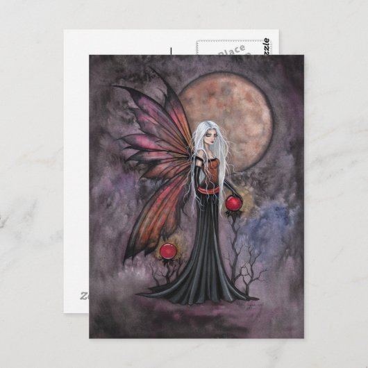 Austere Fairy Fantasy Briefkaart (Voorkant / Achterkant)